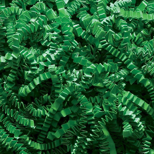 Green Crinkle Cut Paper