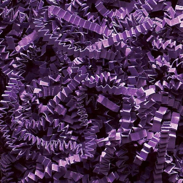 Purple Crinkle Cut Paper