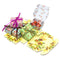 Large Floral Square Gift Boxes - Mixed Pack