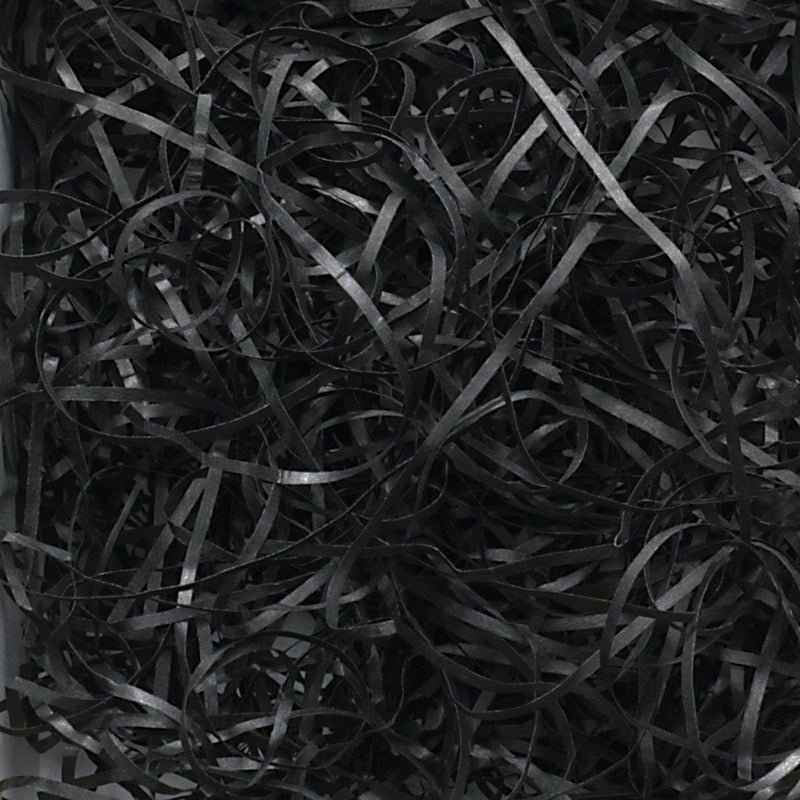 Black Fine Shredded Paper